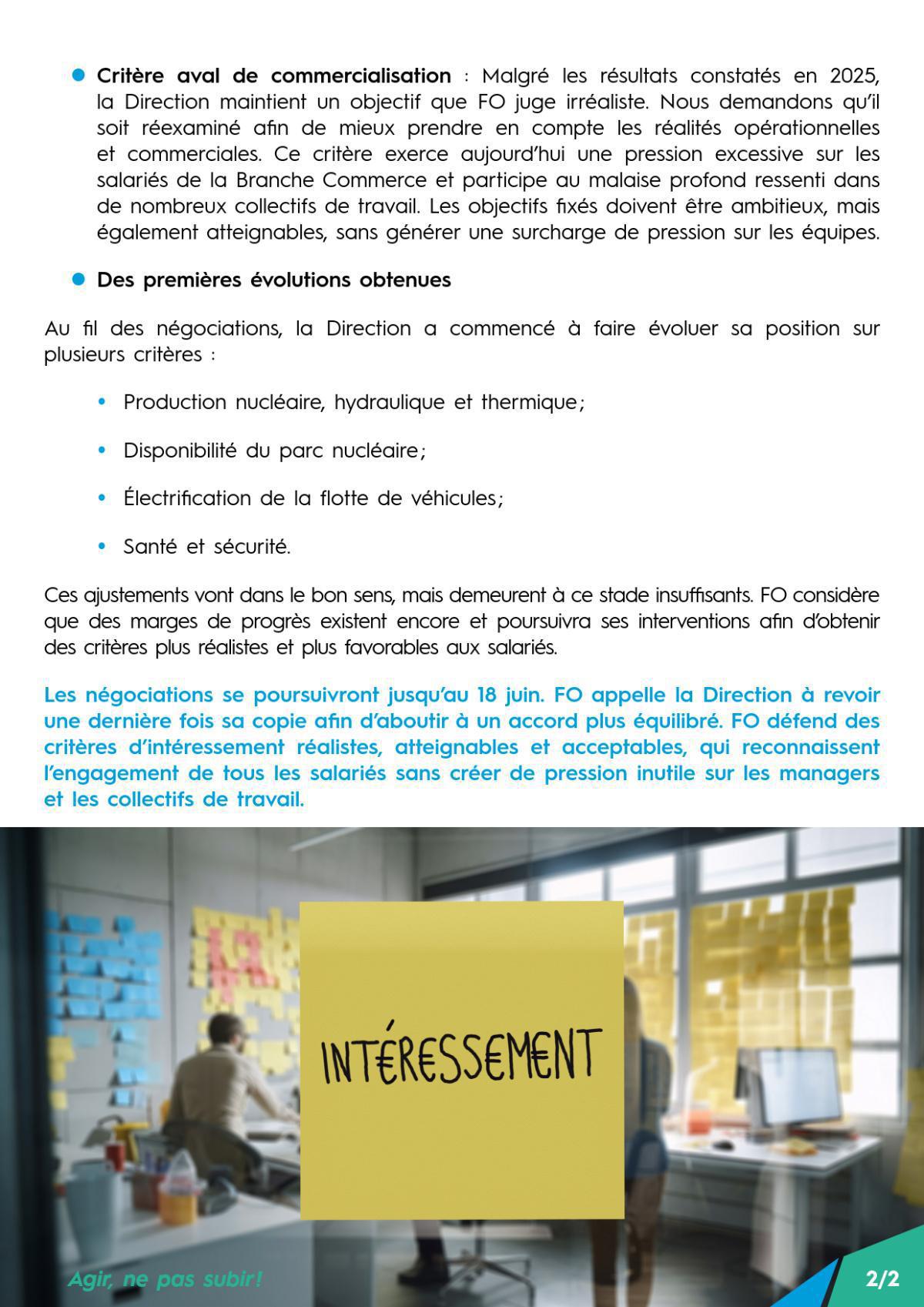 [EDF SA] Intéressement 2026 – Le compte n’y est pas encore