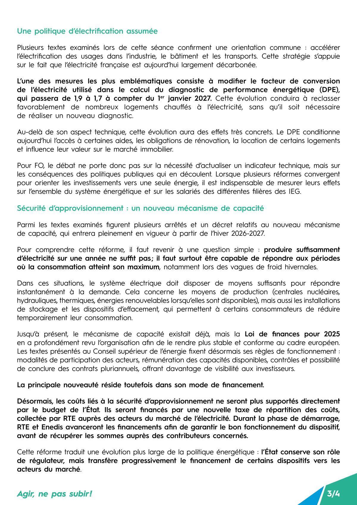 Conseil Supérieur de l’Énergie - Séance du 23 juillet 2026