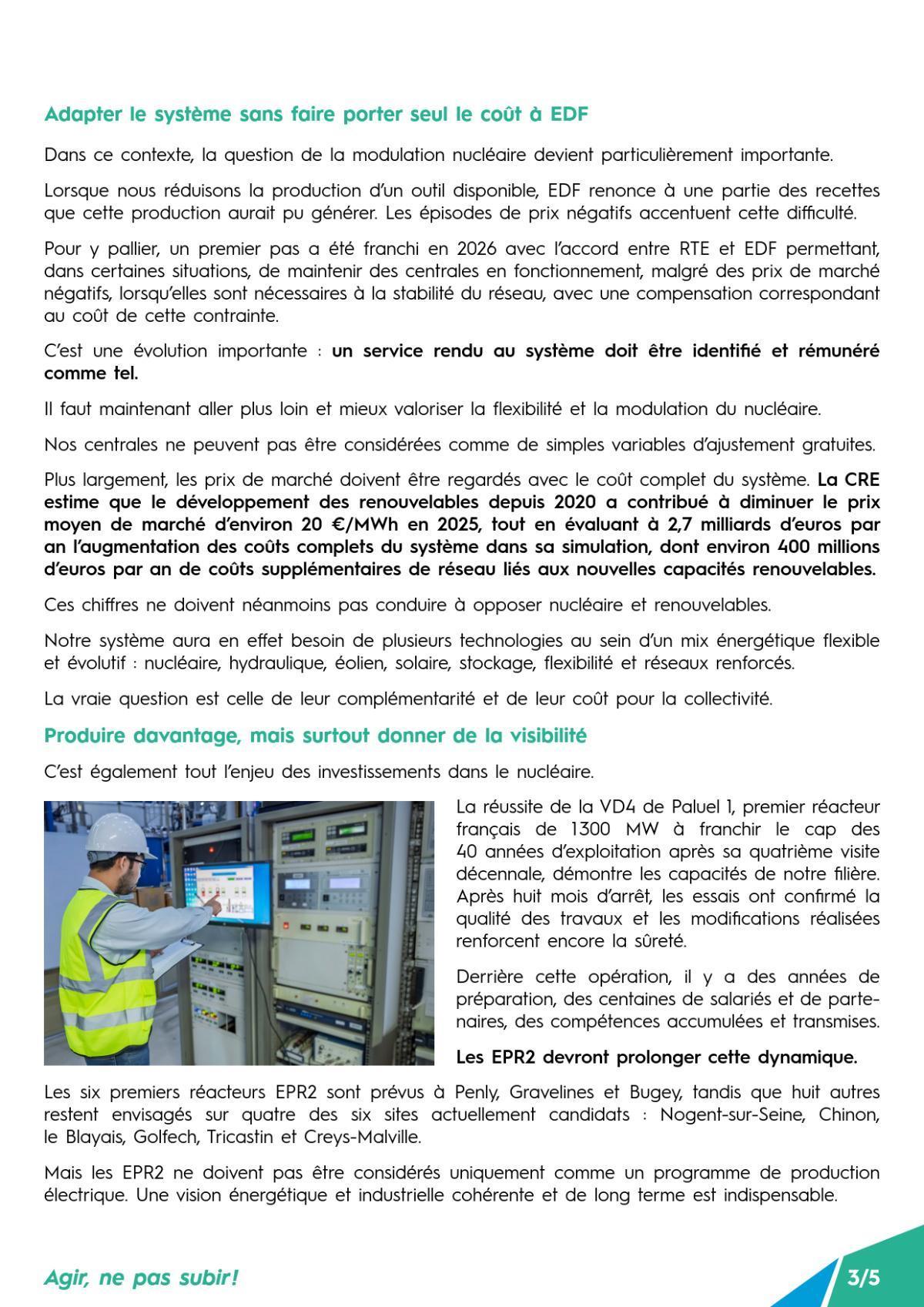 [EDF SA] Billet de l’Administratrice salariée d’EDF SA n° 11