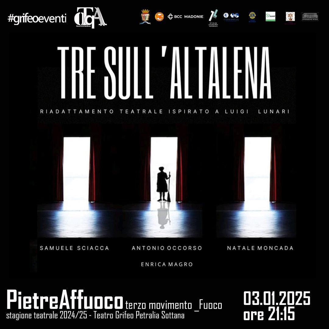 Tre sull'Altalena - Teatro della Rabba (inizio ore 21:15)