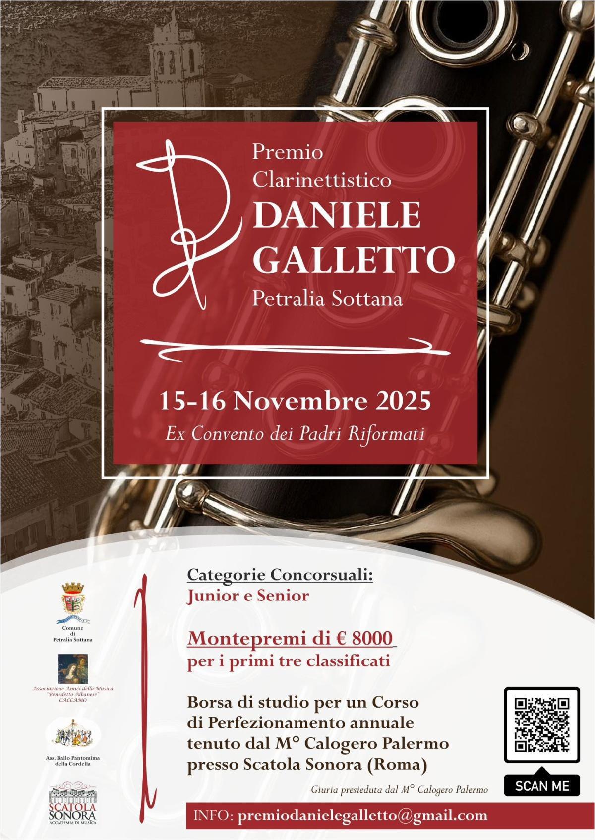 Premio Clarinettistico Daniele Galletto