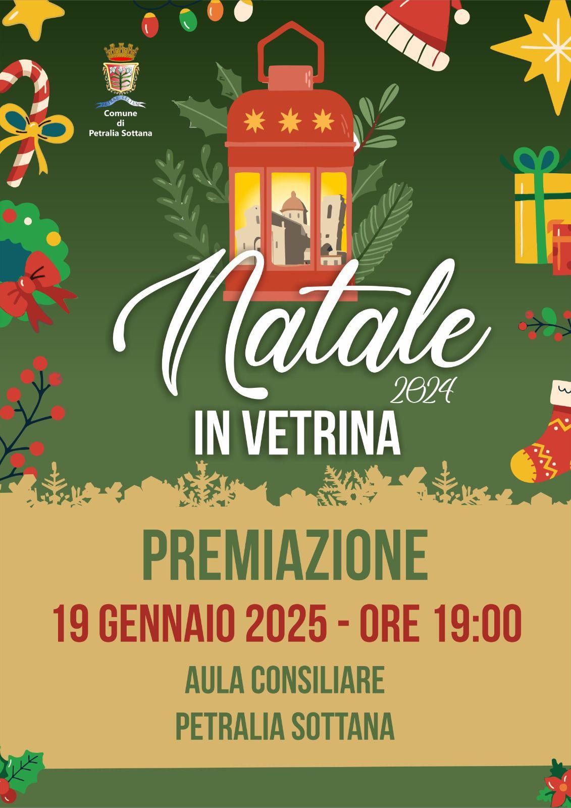 Premiazione Natale in Vetrina 2024 (inizio ore 19.00)