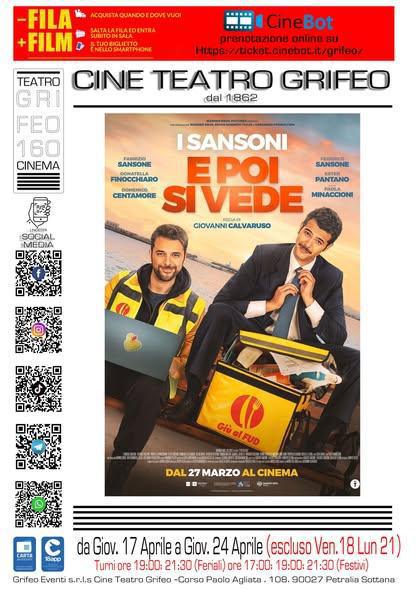I Sansoni "E Poi Si Vede" (Turni ore 19:00 - 21:30)