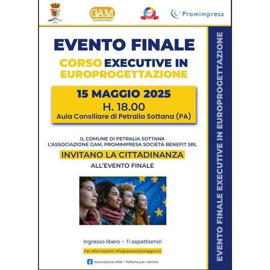 Evento Finale - Corso Executive in Europrogettazione (inizio ore 18.00)