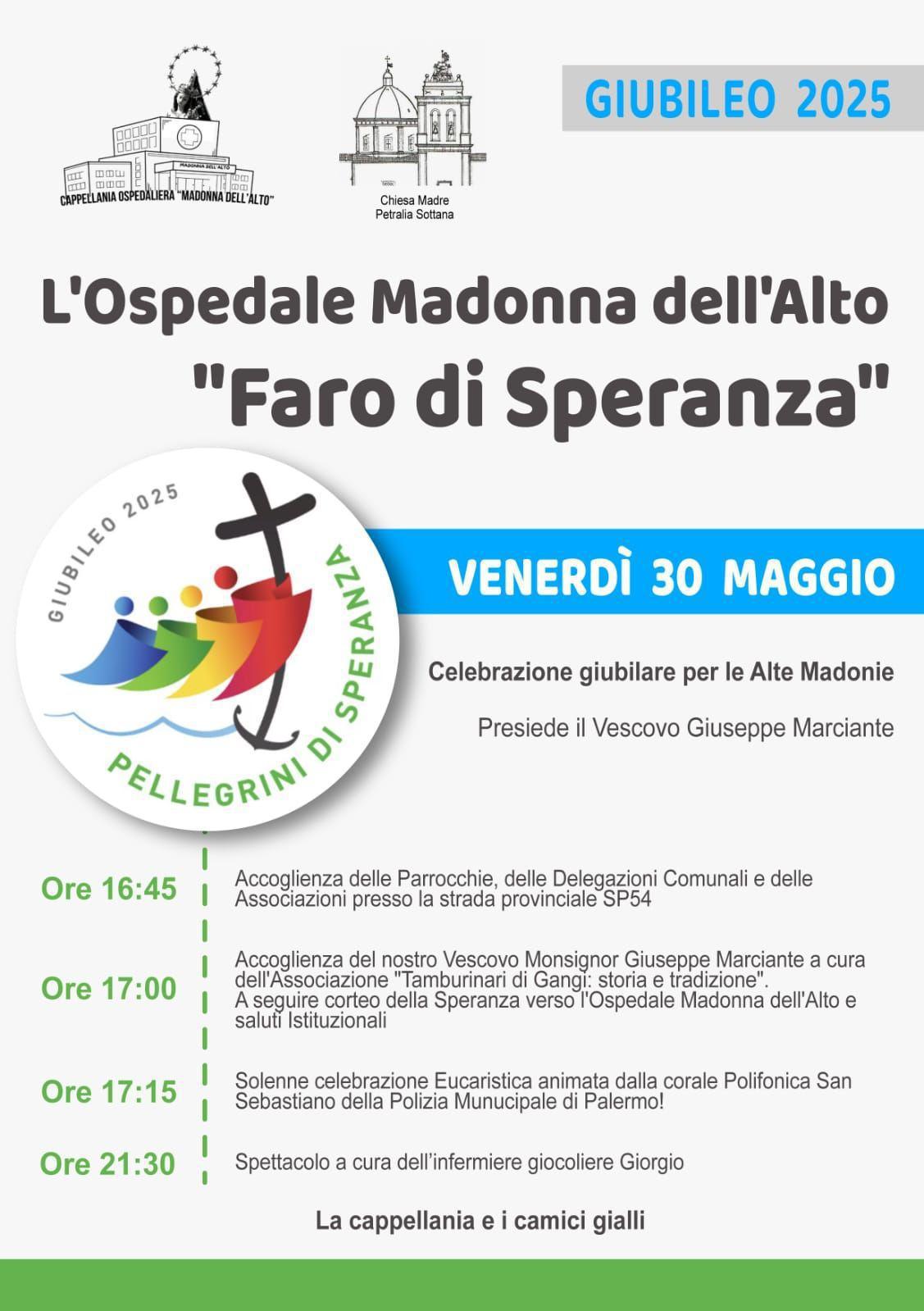L'Ospedale Madonna dell'Alto "Faro di Speranza" (inizio ore 16.45)