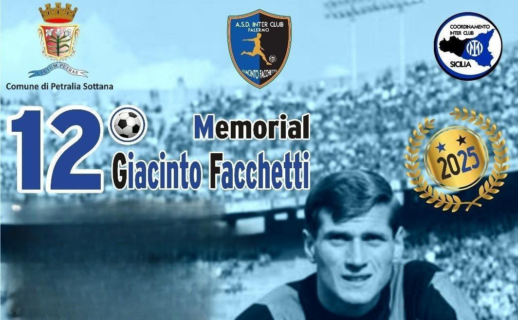12° Memorial Giacinto Facchetti (inizio ore 16.30)