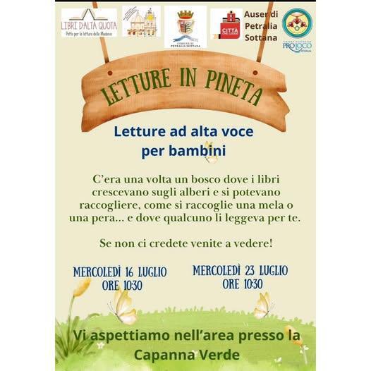 Letture per bambini (inizio ore 10.30)