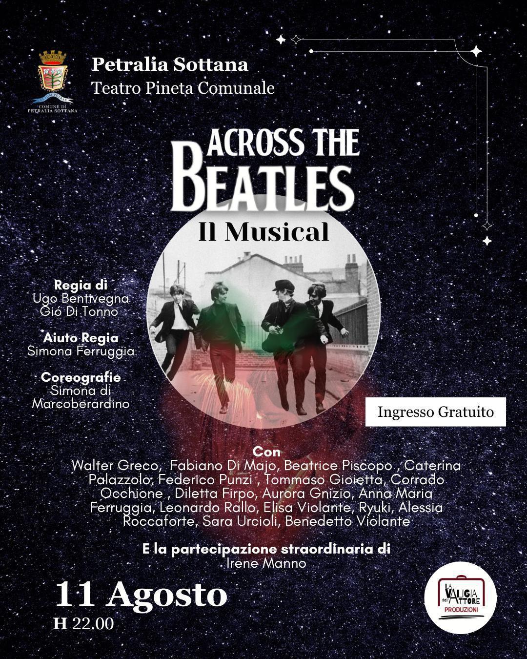 Across the Beatles - il Musical (inizio ore 22:00)