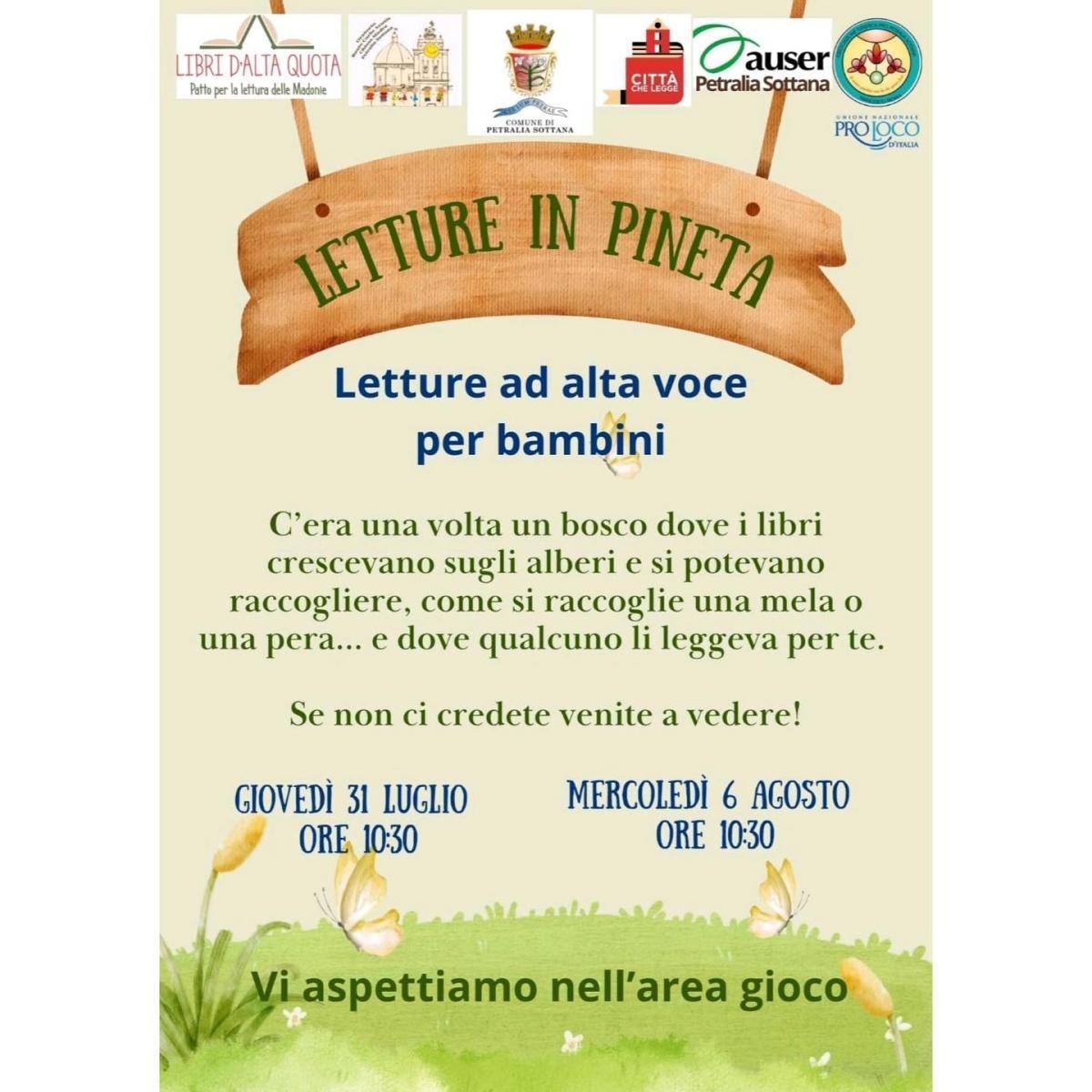 Letture per bambini (inizio ore 10.30)