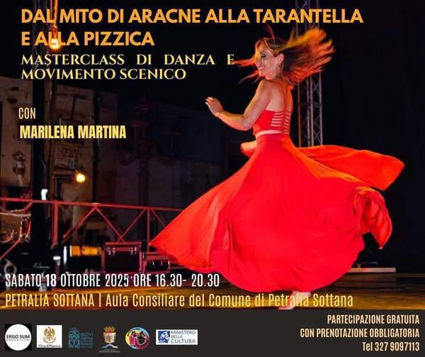 Masterclass di Danza e Movimento Senico (dalle ore 16.30)