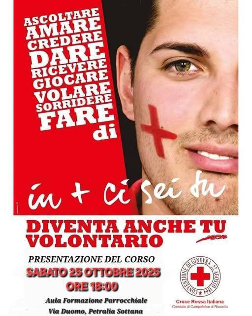 Diventa anche Tu Volontario, presentazione del corso (inizio ore 18.00)