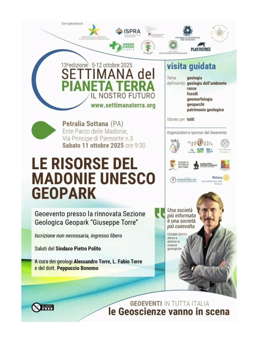13° edizione Settimana del Pianeta Terra - il Nostro Futuro (inizio ore 9.30)