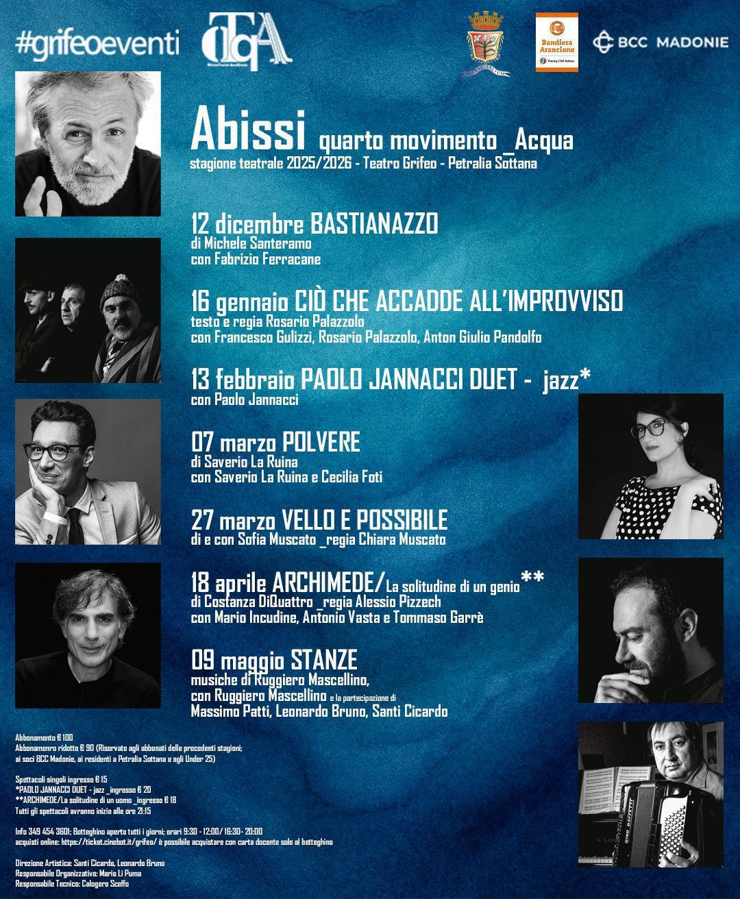 "Archimede - La solitudine di un genio" (inizio ore 21.15) "Archimede - La solitudine di un genio" (inizio ore 21.15)