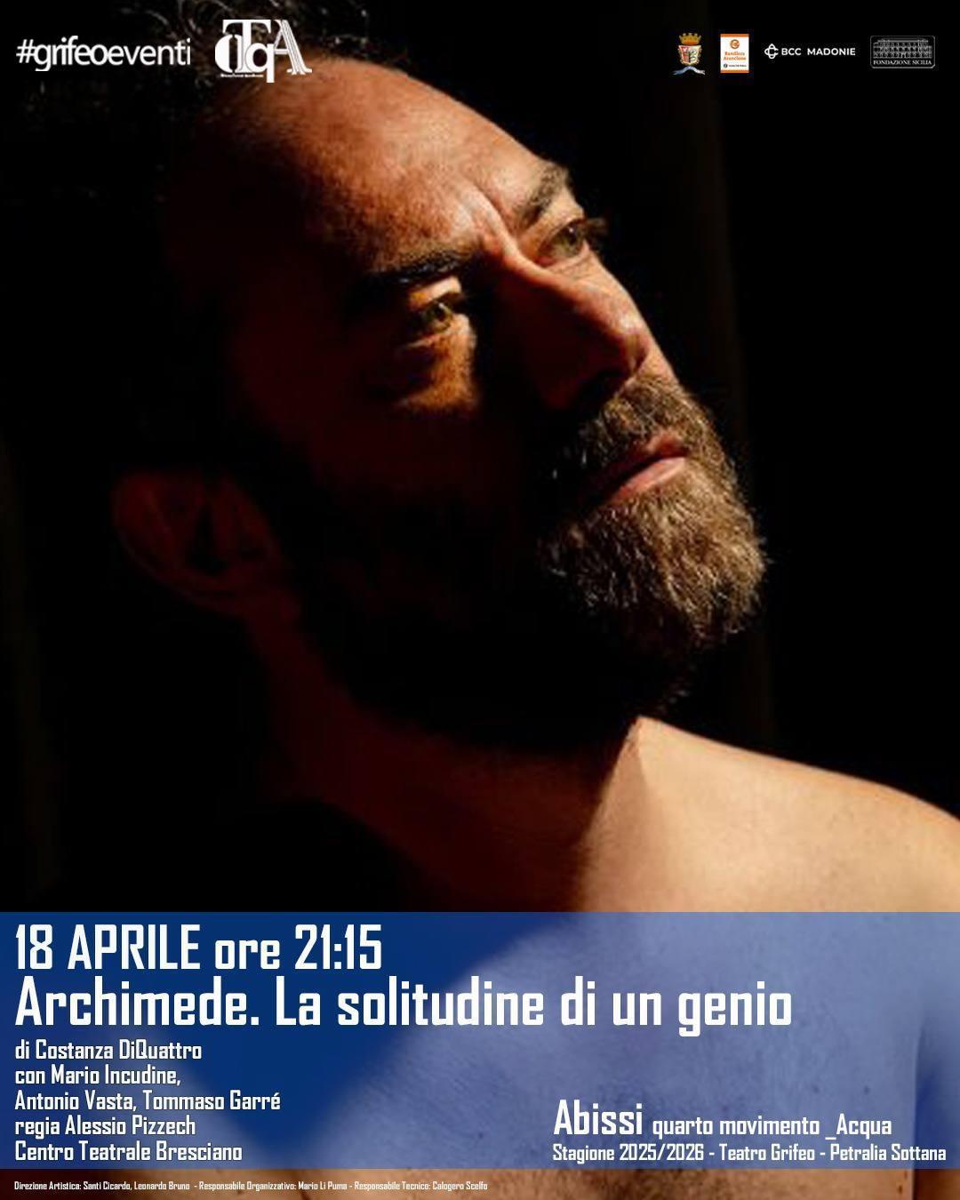 "Archimede - La solitudine di un genio" (inizio ore 21.15)