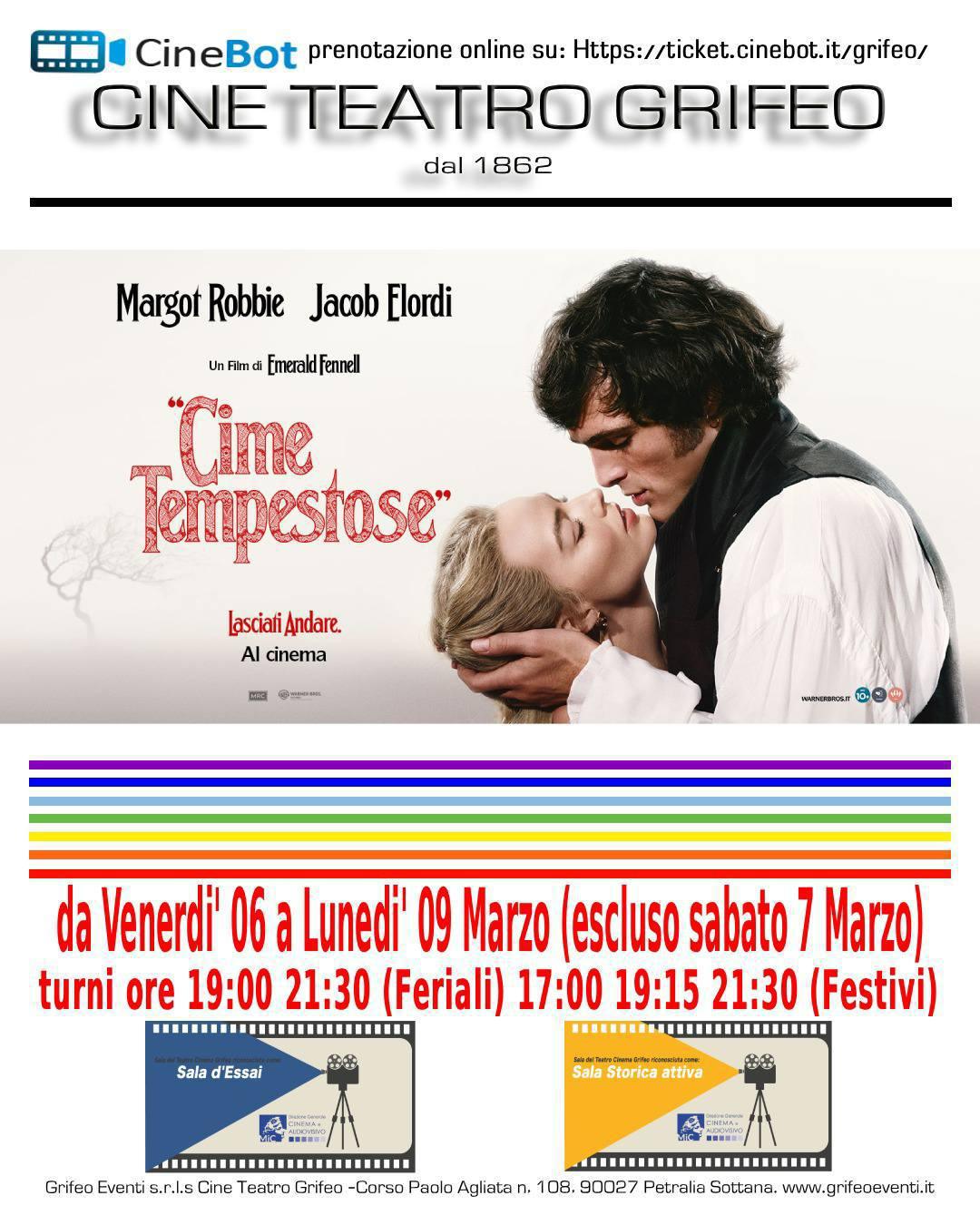 "Cime Tempestose" (Turni ore 19:00 e 21:30)