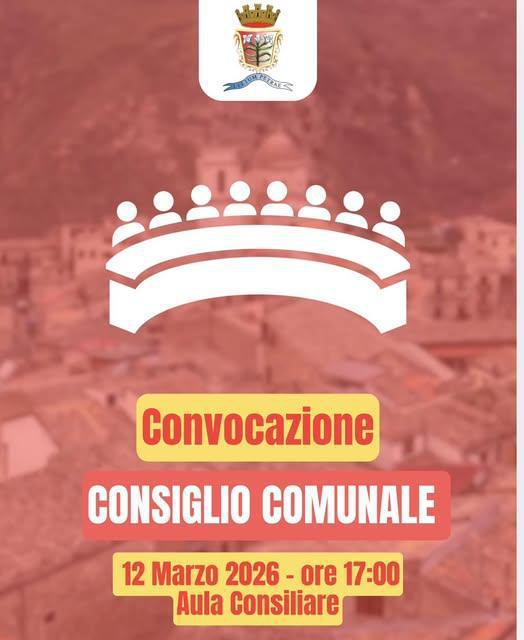 Convocazione Consiglio Comunale (dalle ore 17:00) Convocazione Consiglio Comunale (dalle ore 17:00)