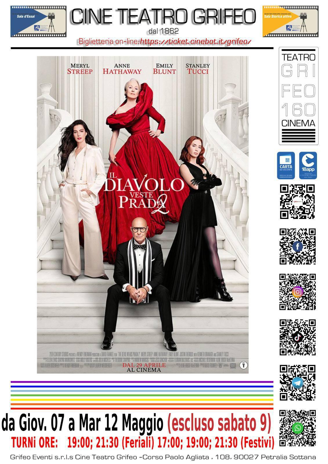 Il Diavolo Veste Prada 2 (inizio spettacoli ore 19.00 - 21.30)