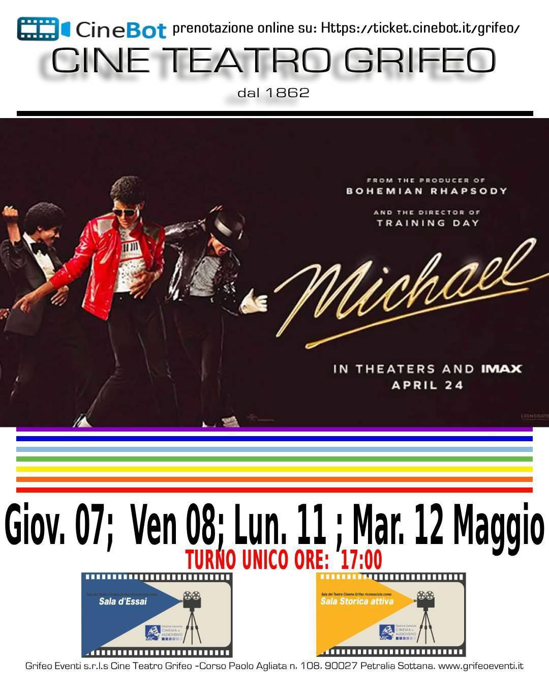 Michael (turno unico ore 17.00)