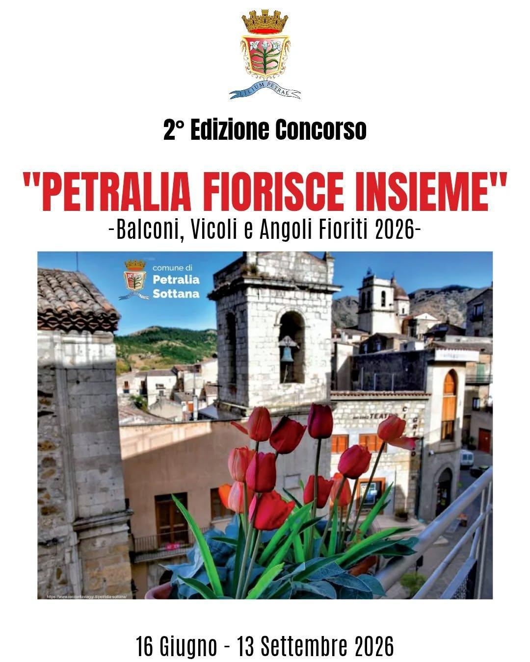 2° Edizione Concorso "Petralia Fiorisce Insieme"