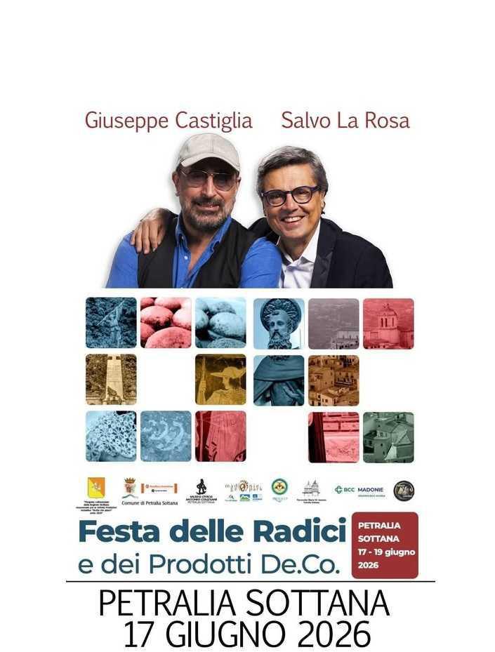 Spettacolo "30 anni insieme... ma non finisce qua" con Salvo La Rosa e Giuseppe Castiglia (inizio ore 22:30)