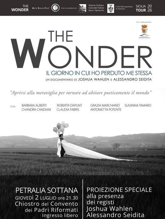 Proiezione Film Documentario «The Wonder» di Joshua Wahlen (inizio ore 21.30)