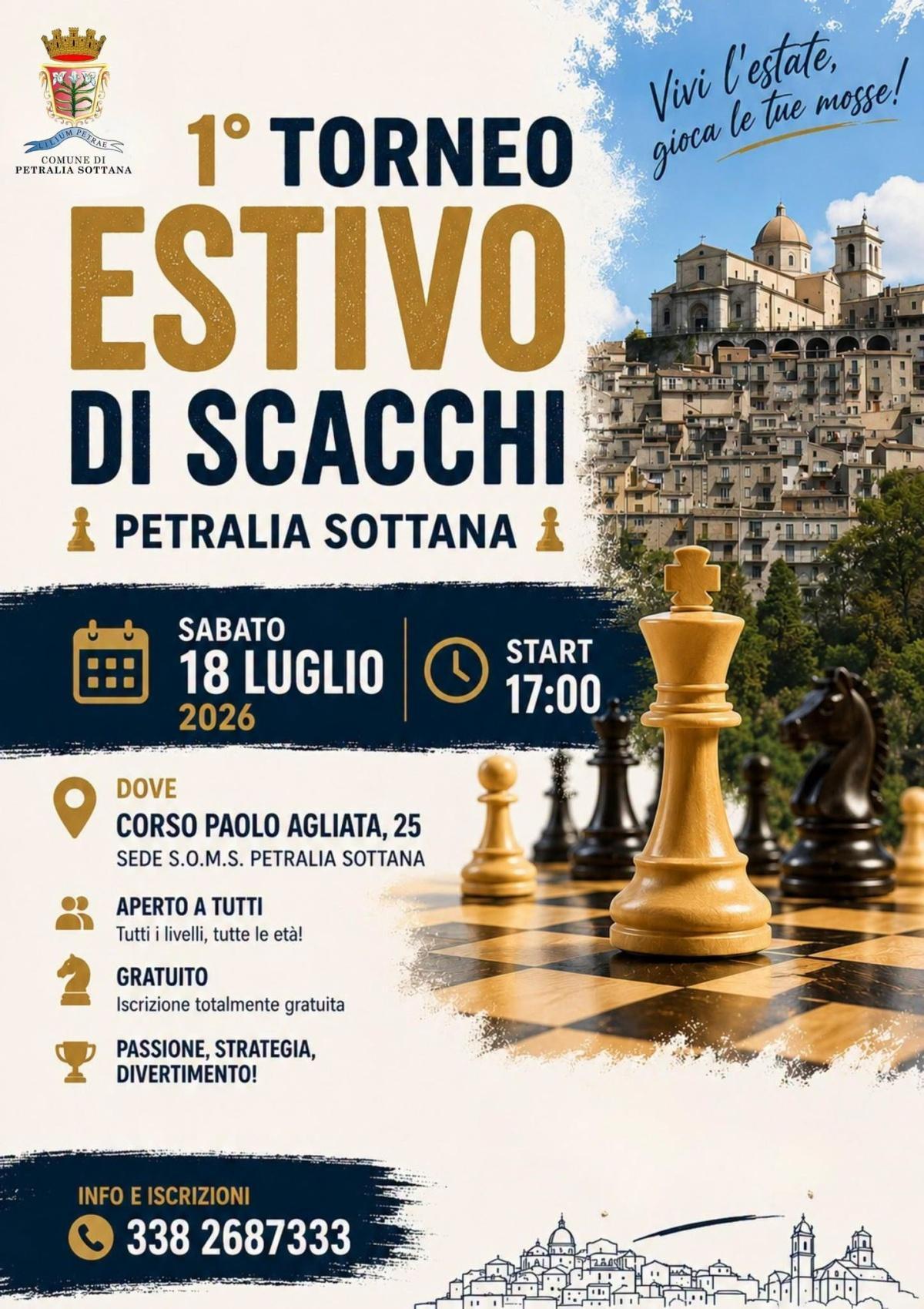 Torneo di Scacchi (dalle ore 17.00)