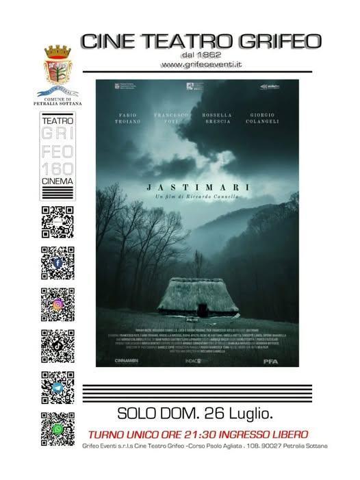 Cinema d'Estate "JASTIMARI" (inizio ore 21.30)