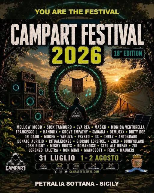 18ª ed. Camp Art Festival (inizio ore 22.00)