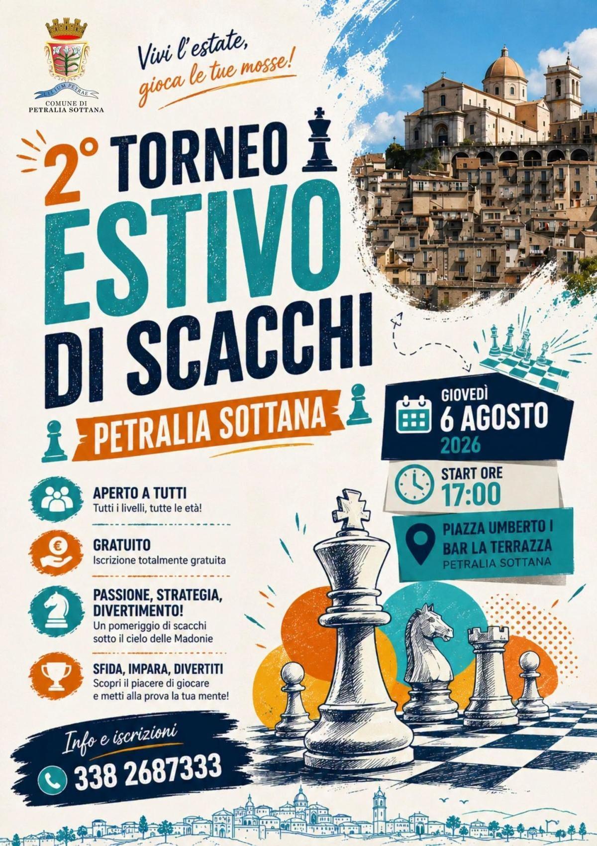Torneo di Scacchi (dalle ore 17.00)