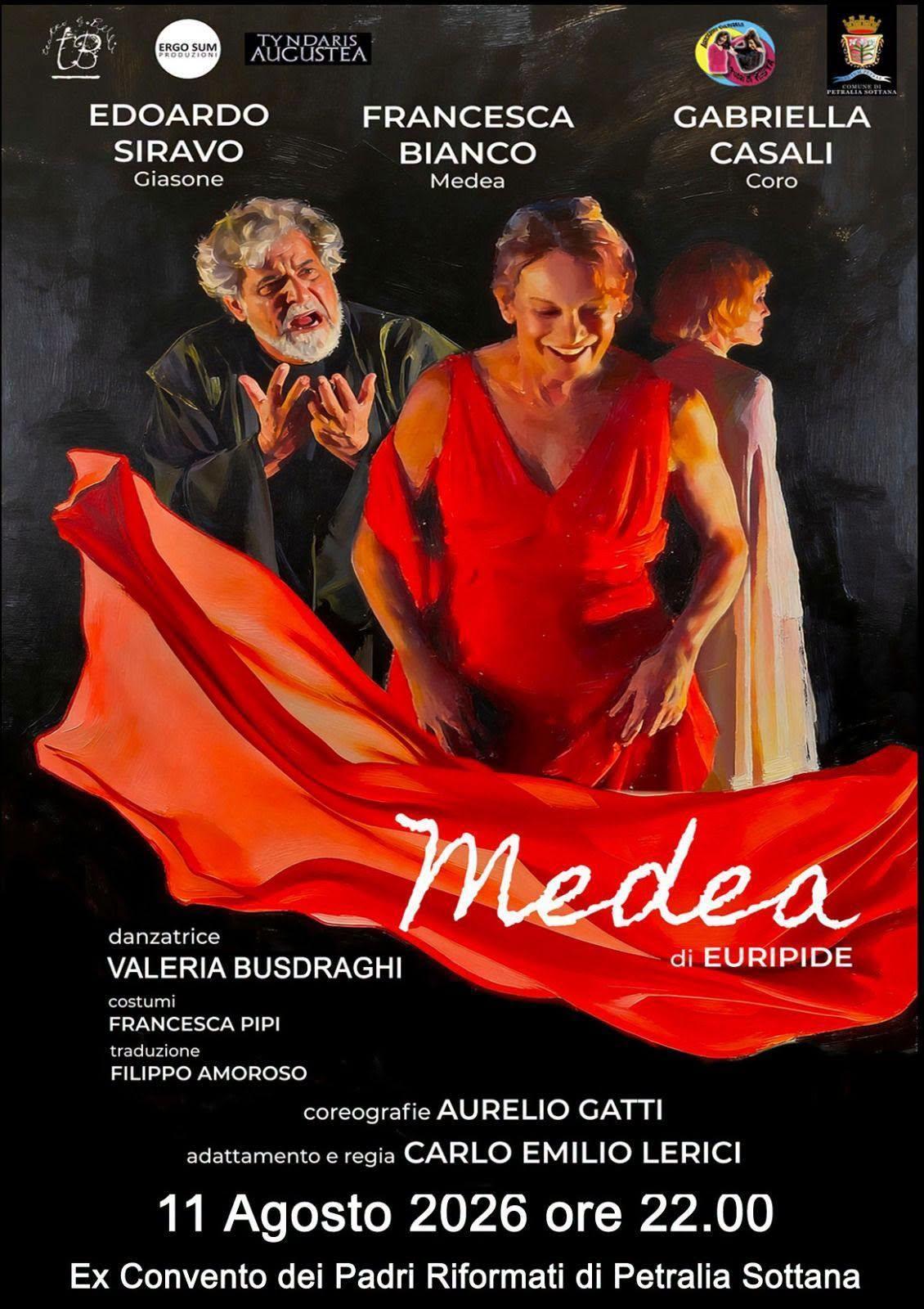 Spettacolo «Medea» (inizio ore 22.00)