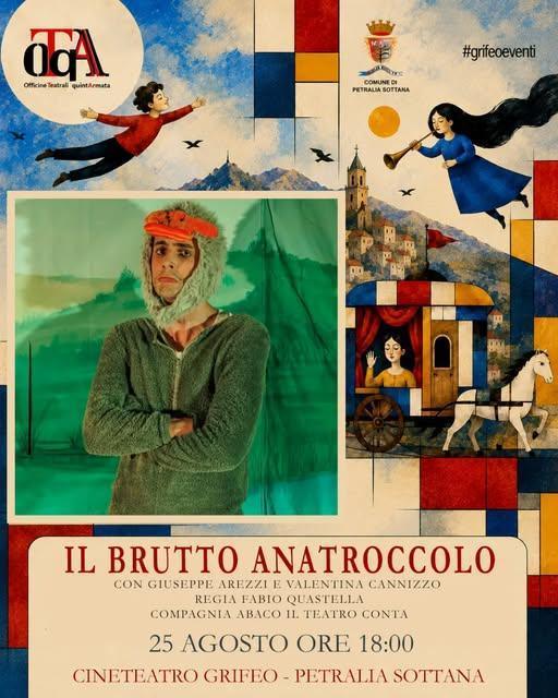 VI edizione La Carovana dei Bambini Spettacolo «Il Brutto Anatroccolo» (inizio ore 18.00)