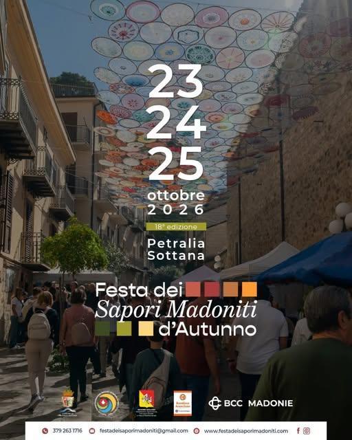 Festa dei Sapori Madoniti d’Autunno 2026 18ª edizione