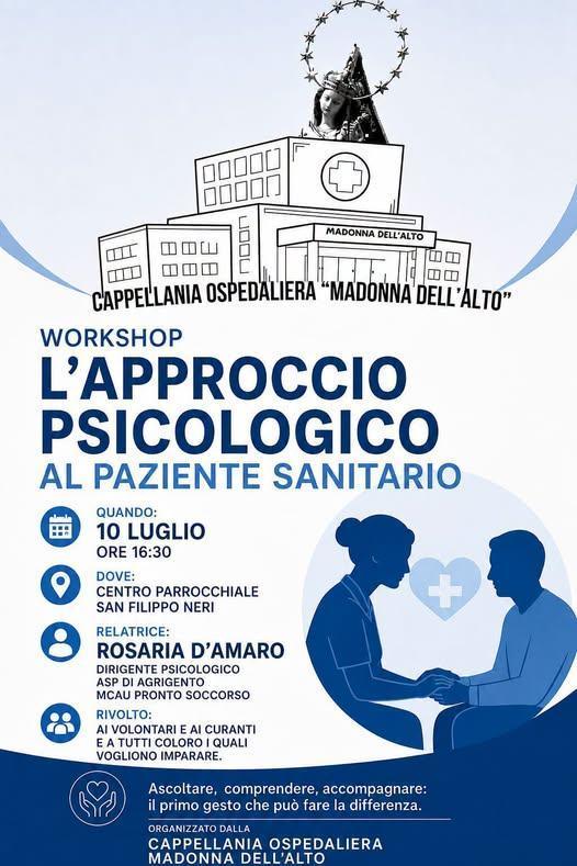 L'approccio Psicologico al Paziente Sanitario (Inizio ore 16.30)