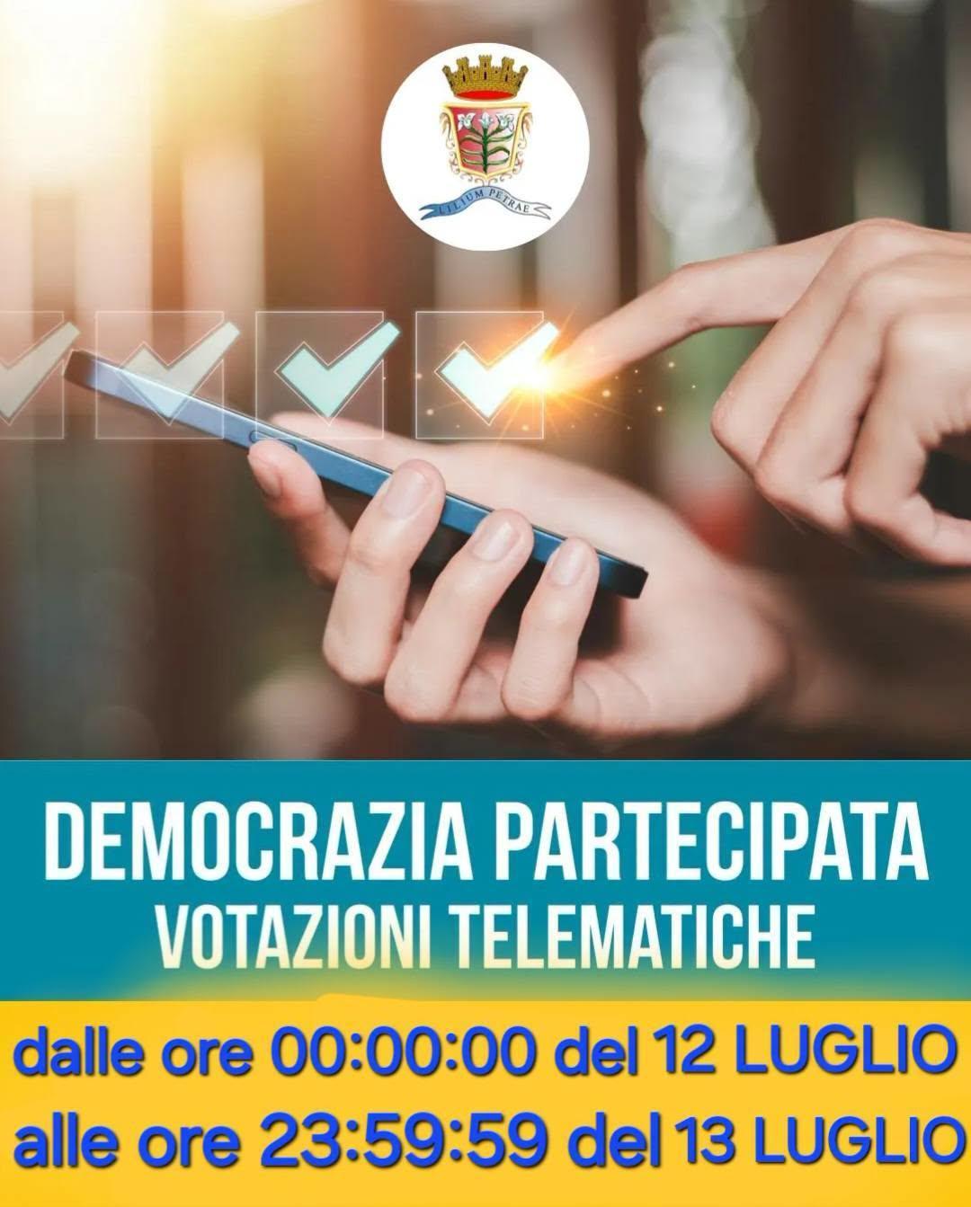 Democrazia Partecipata 2026 - Votazioni in Presenza (dalle ore 16.00 alle ore 20.00)