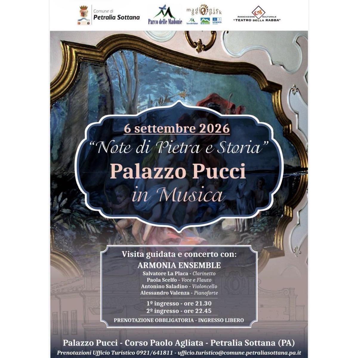 "Note di Pietra e Storia" Palazzo Picci in Musica (Ingresso ore 21.30 e ore 22.45) "Note di Pietra e Storia" Palazzo Picci in Musica (Ingresso ore 21.30 e ore 22.45)