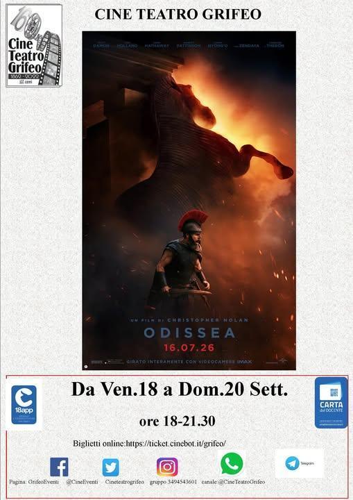 Odissea (inizio spettacoli ore 18.00 - 21.30)