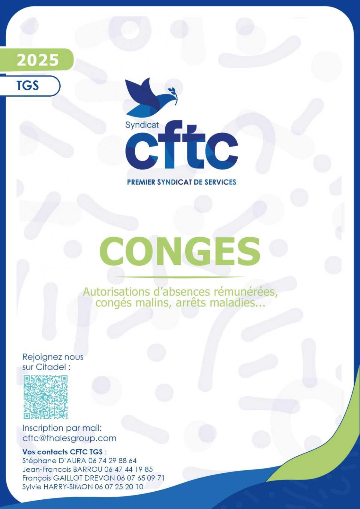 Livret Congés