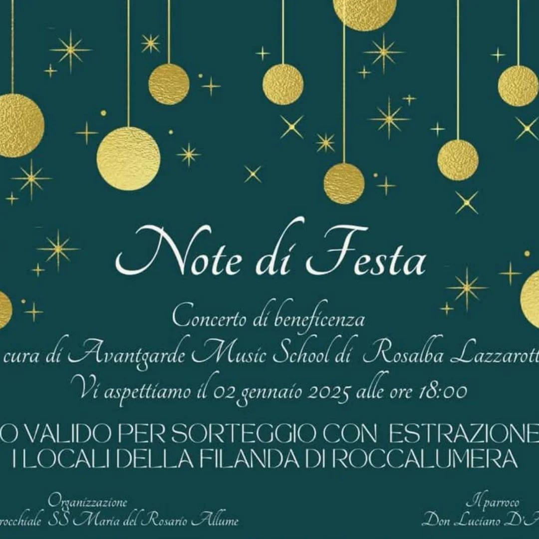 Note di Festa (inizio ore 18.00)