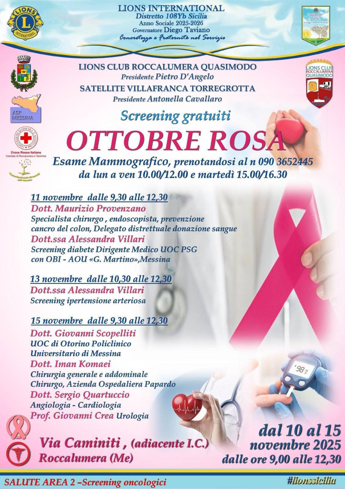 Screening ipertensione arteriosa (dalle ore 10.30 alle ore 12.30)