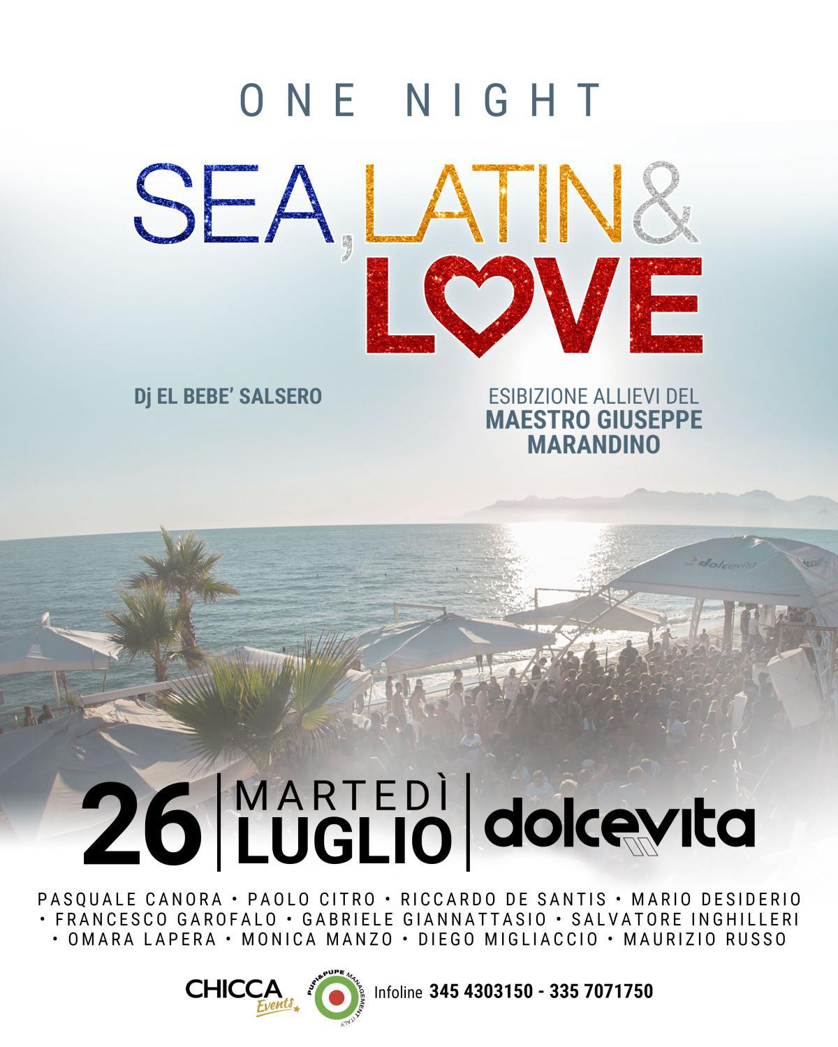 Sea Latin Love - One Night