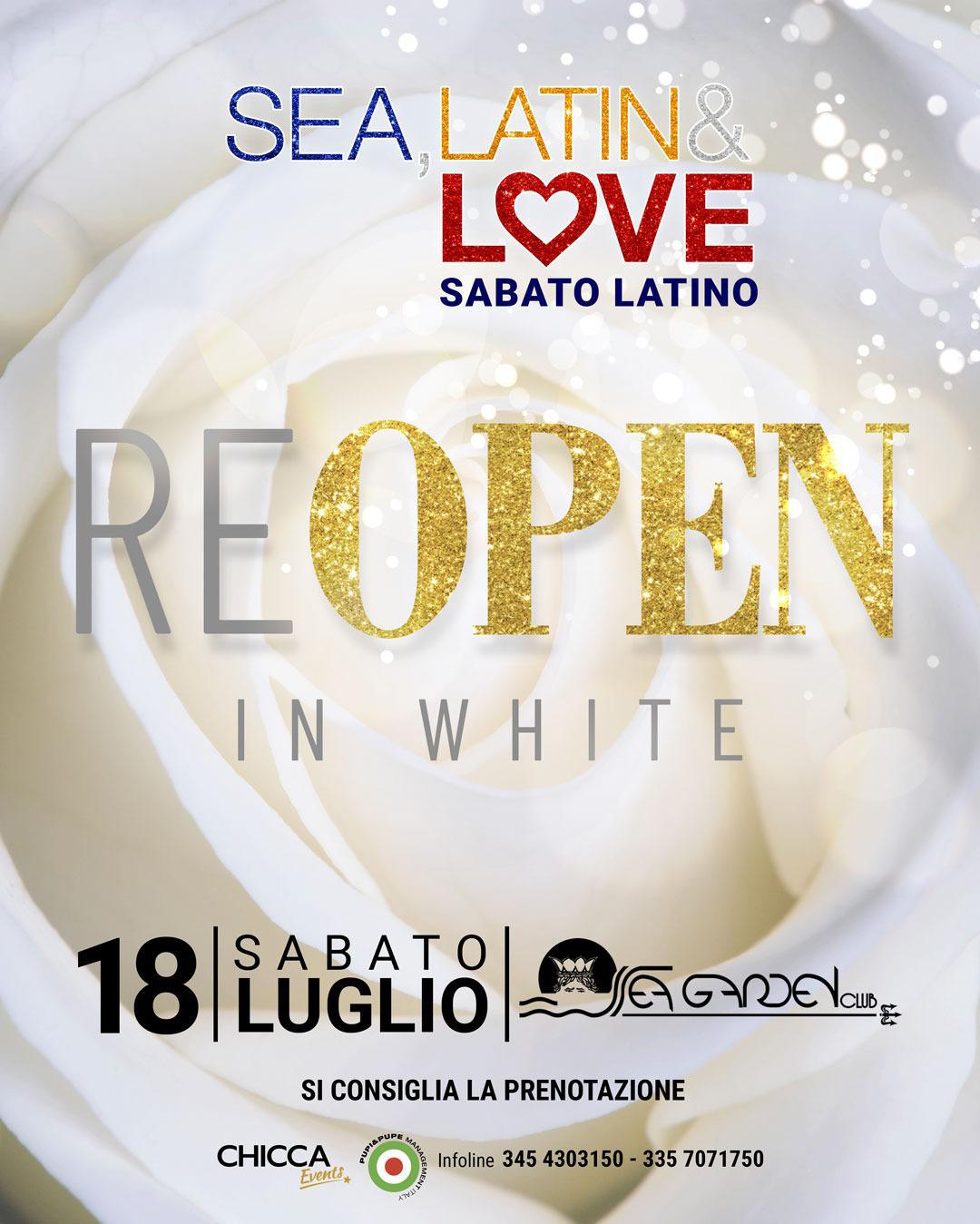 Sea Latin & Love - ReOpen Party