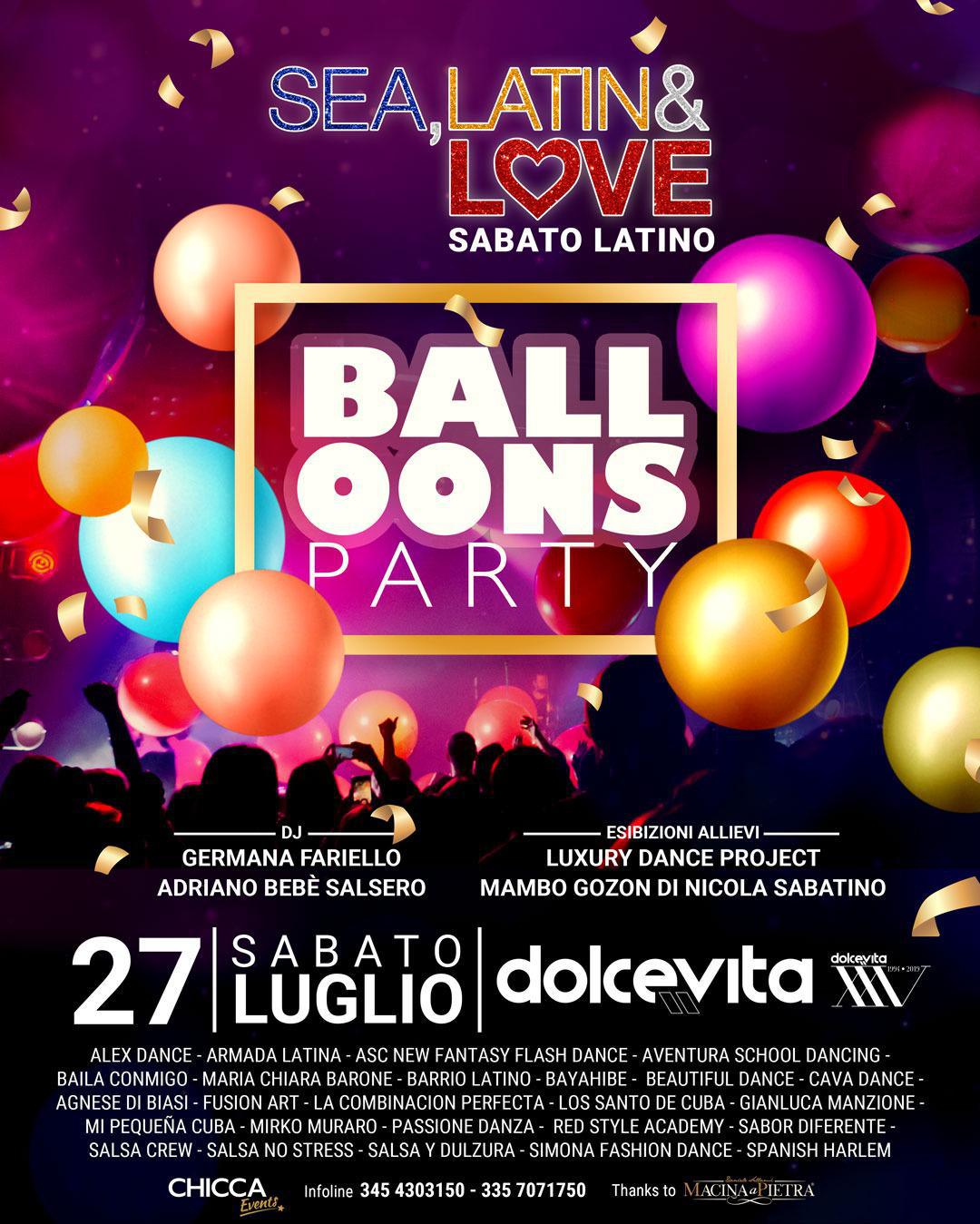 Sea Latin & Love - Balloon Party