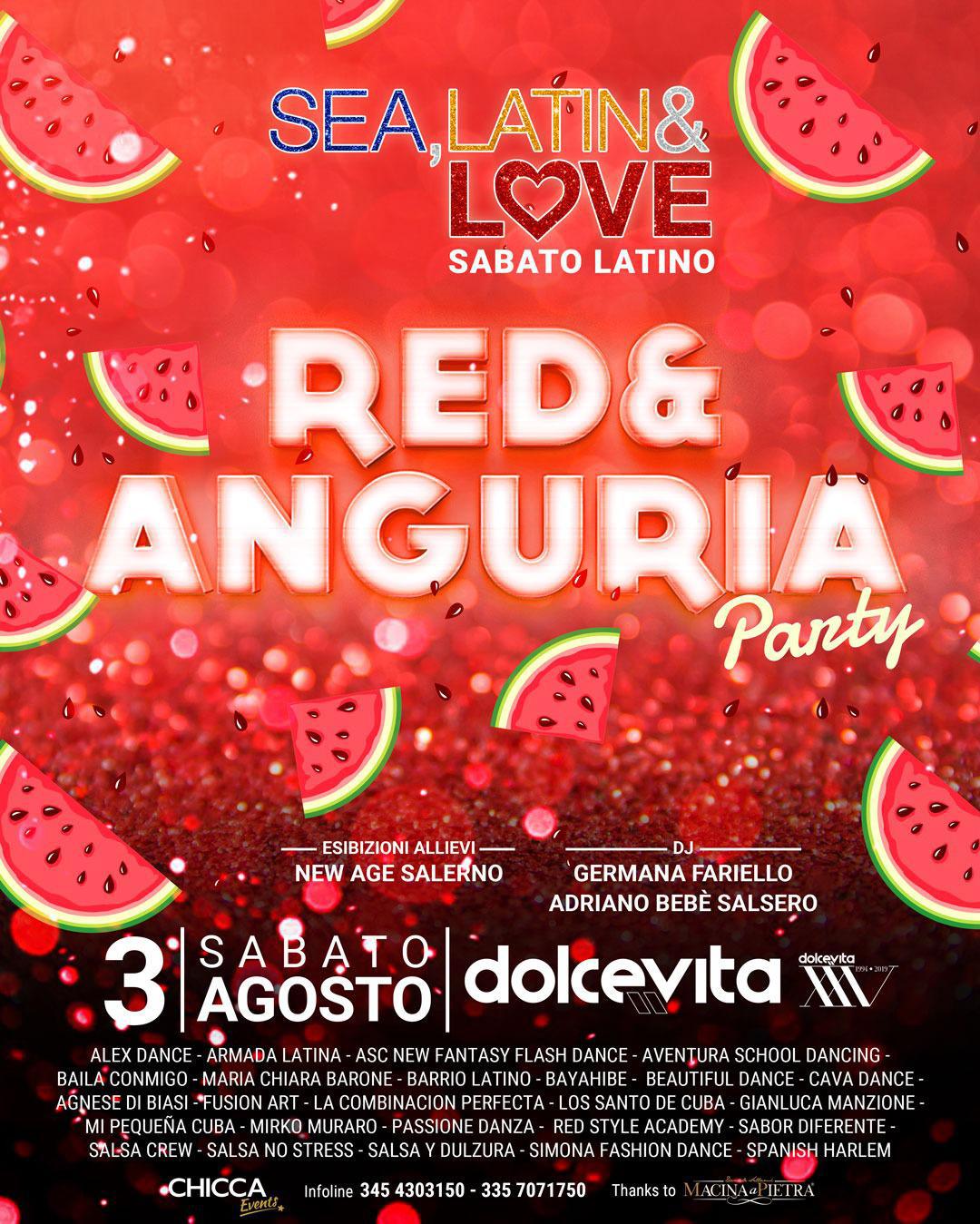 Sea Latin & Love - Red & Anguria Party