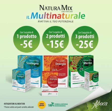 Promozione Aboca Natura Mix Promozione Aboca Natura Mix