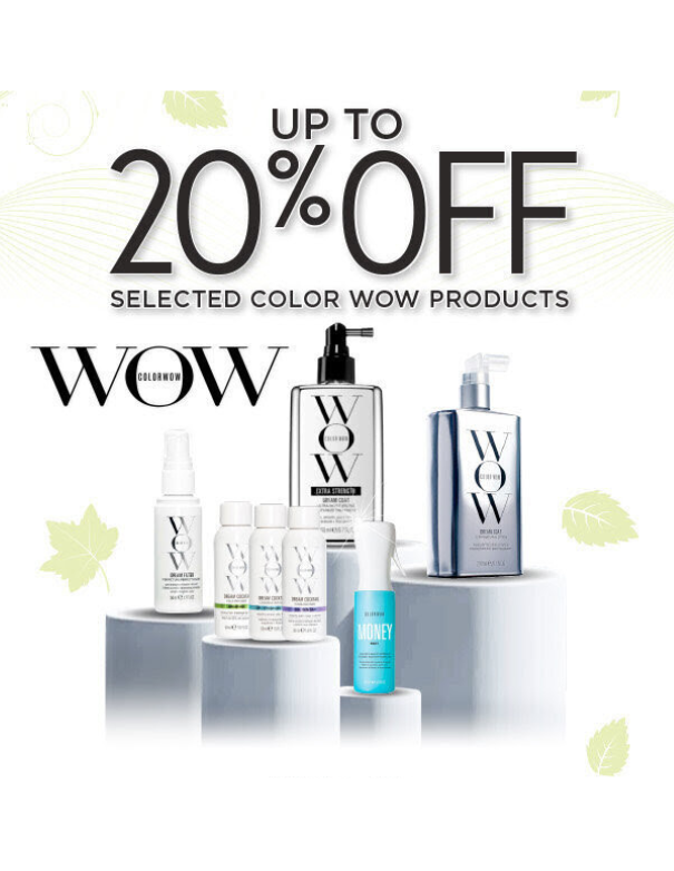 20%off COLOR WOW