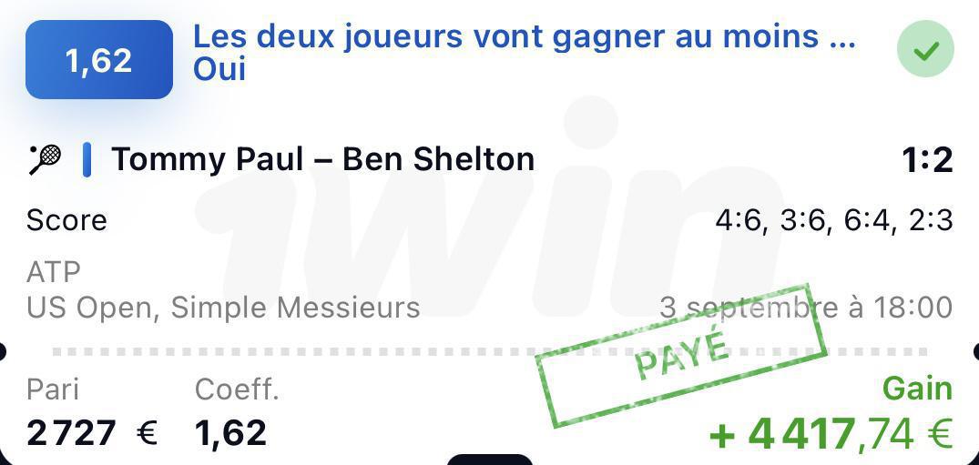 Prono du 7 septembre