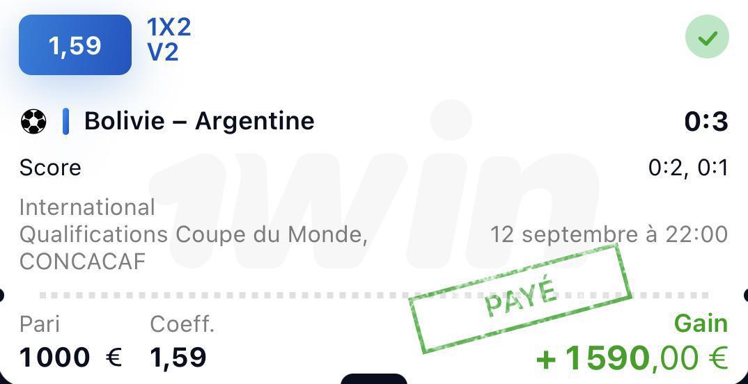 Prono du 15 septembre