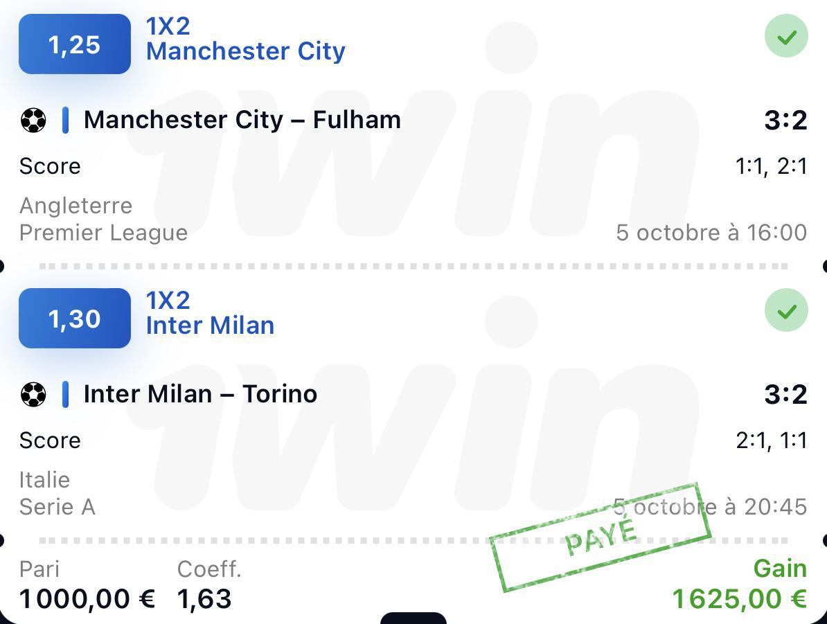 Prono du 10 octobre