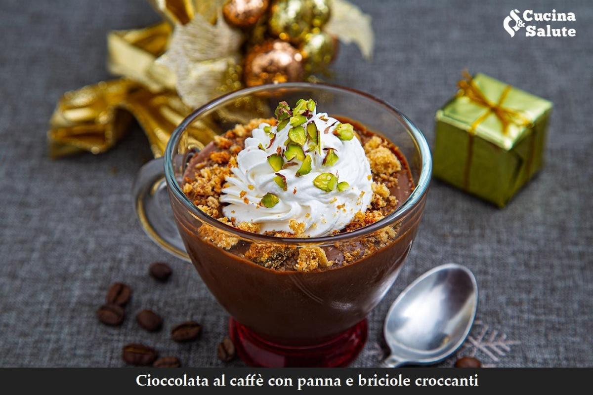 CIOCCOLATA AL CAFFè CON BRICCIOLE CROCCANTI