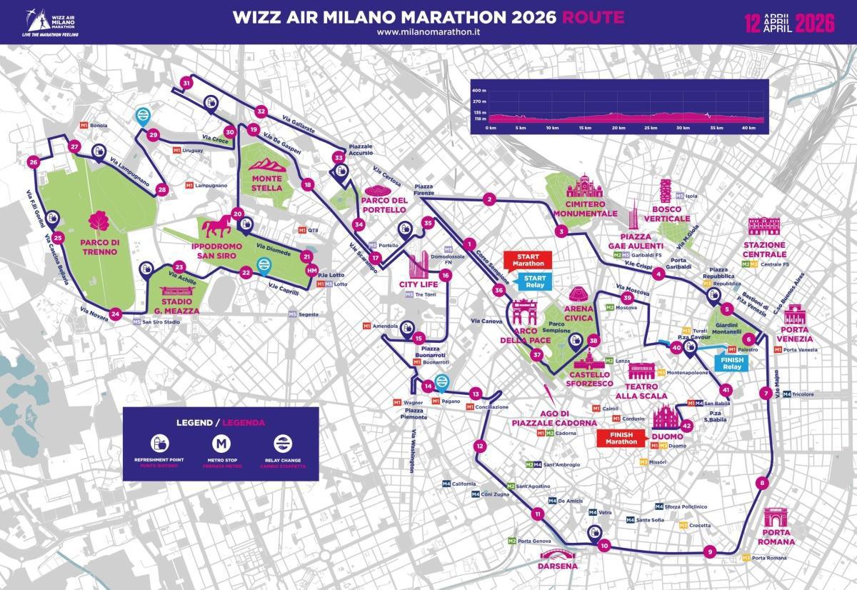 NEWSLETTER APRILE DAL 7 aAL 9 MILANO MARATHON 